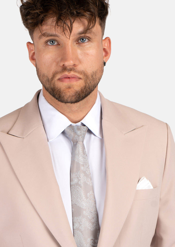 Champagne Stretch Suit