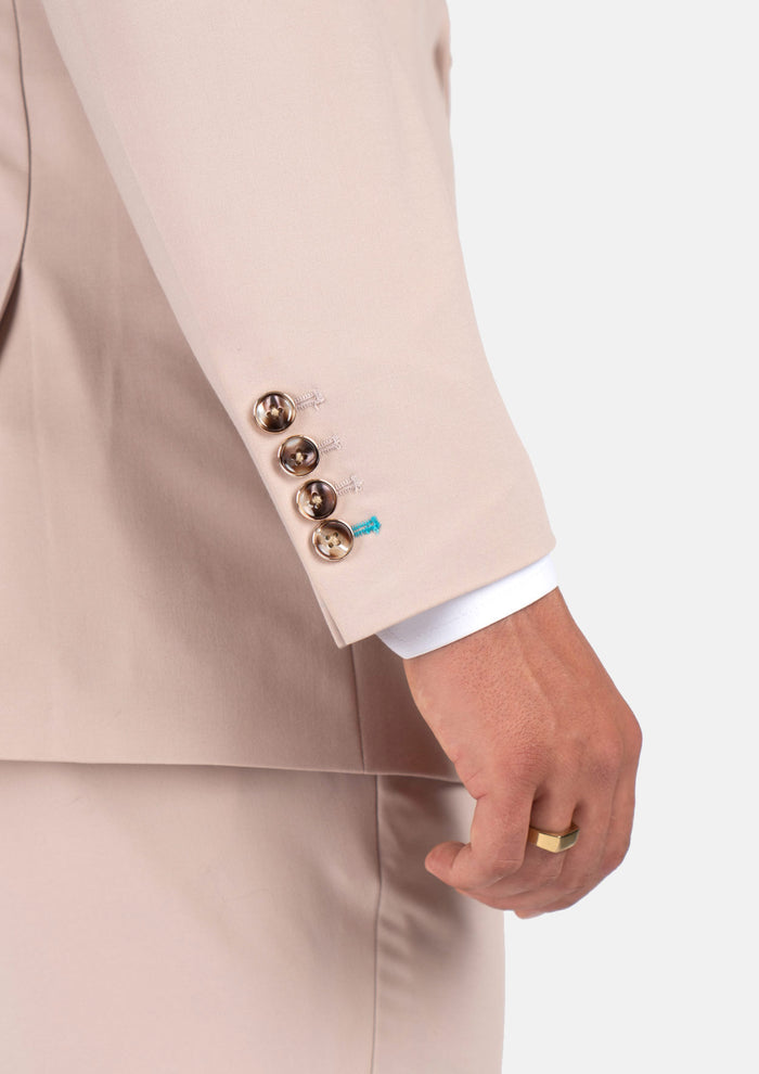 Champagne Stretch Suit