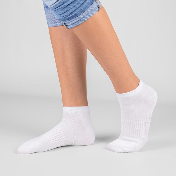 Giesswein Sneaker Socks 10er Pack - blanc arctique 011
