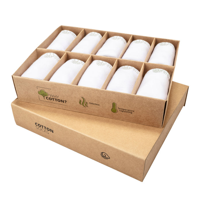 Giesswein Sneaker Socks 10er Pack - blanc arctique 011