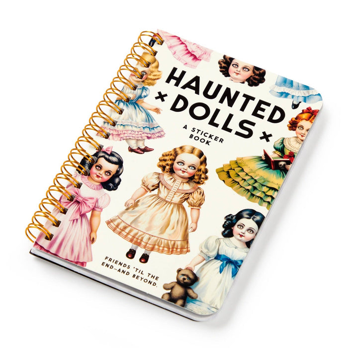 Chronicle Books - Brass Monkey Haunted Dolls Sticker Book