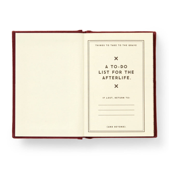 Chronicle Books - Brass Monkey People I Plan To Haunt Tiny Diary