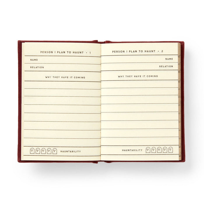 Chronicle Books - Brass Monkey People I Plan To Haunt Tiny Diary