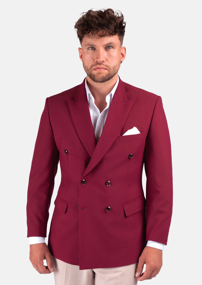 Claret Red Stretch Jacket