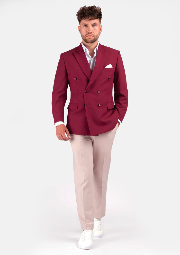 Claret Red Stretch Jacket