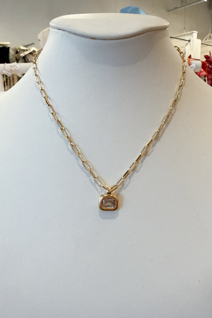 Classic Diamond Pendant, adeline boutique, dallas boutique, boutique