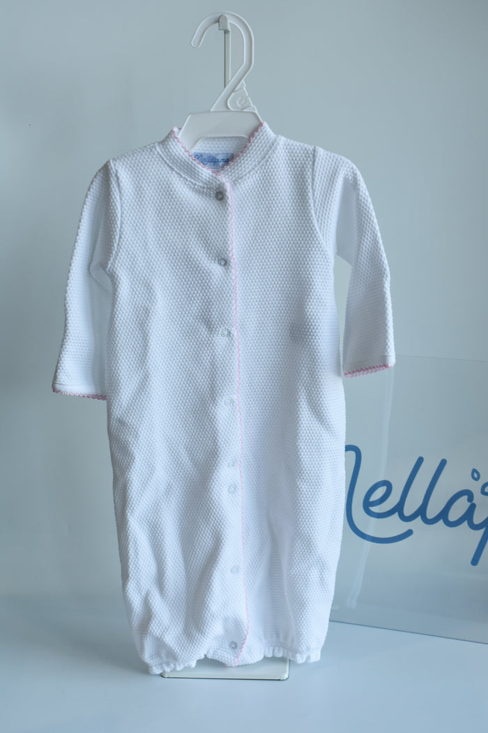 Classic White Bubbled Newborn Converter Gown