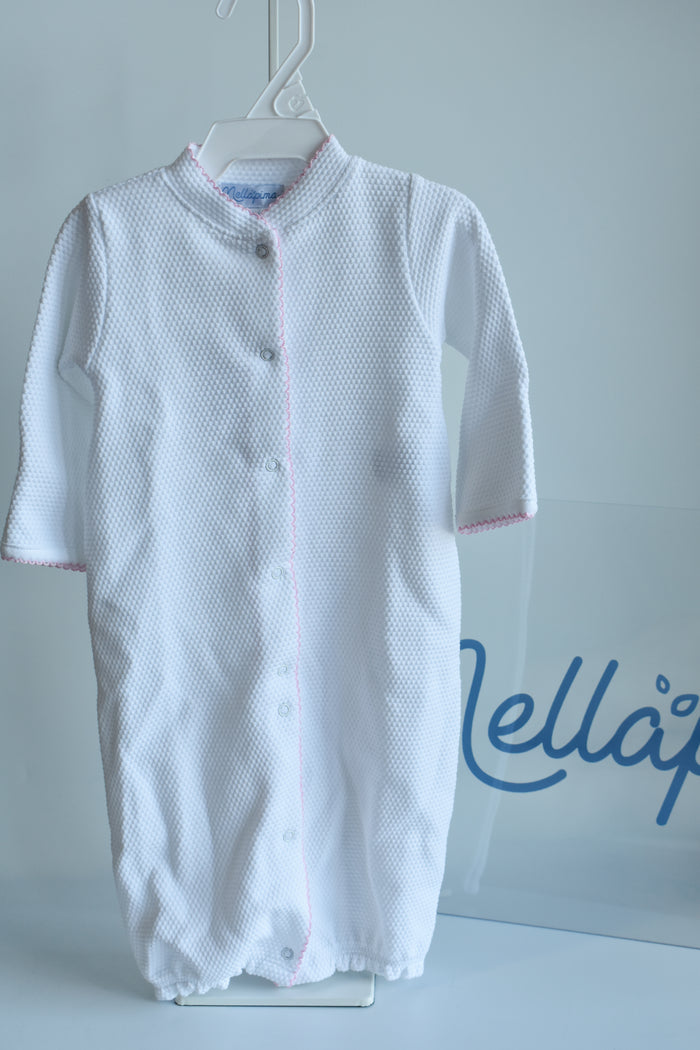 Classic White Bubbled Newborn Converter Gown