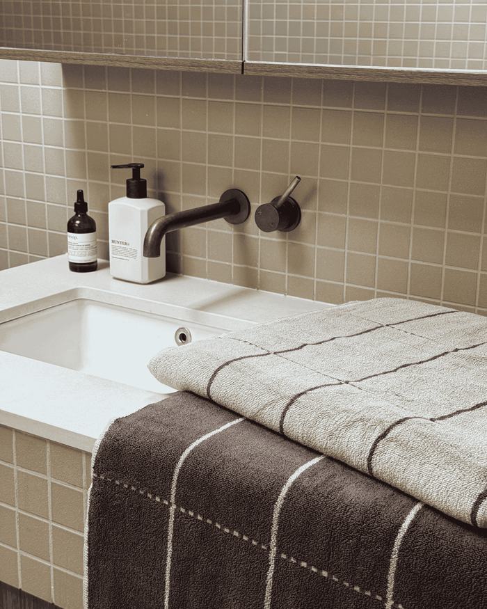 Coco bamboo cotton bath towel, Sand Society
