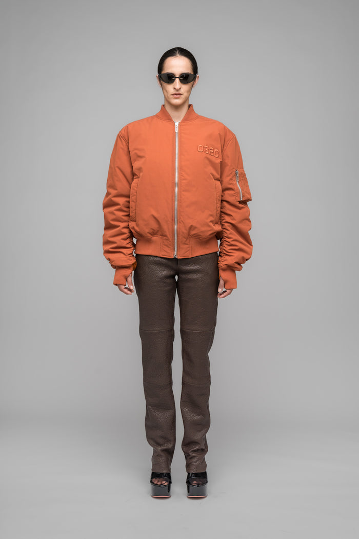 "COLLEGE" CLASSIC BOMBER JACKET - 032c