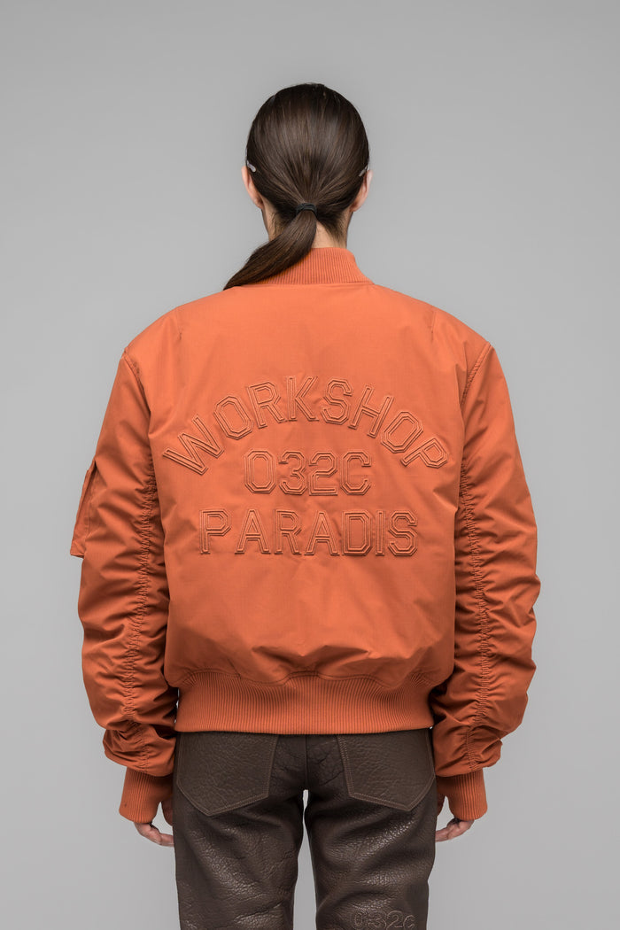 "COLLEGE" CLASSIC BOMBER JACKET - 032c