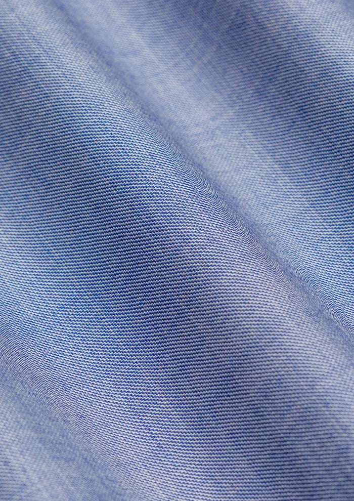 Columbia Blue Sharkskin Vest - SARTORO