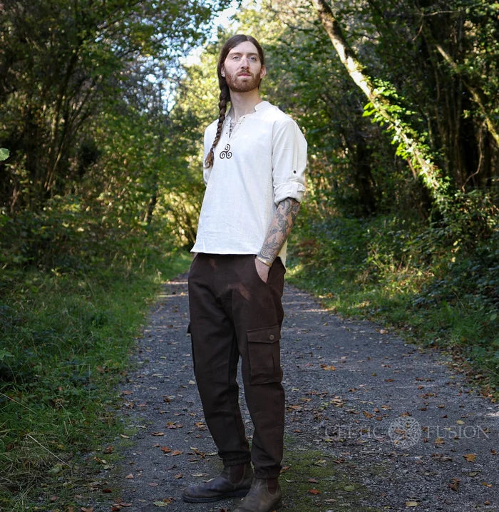 Celtic Fusion Design, Irish-designed folklore-inspired clothing created with a focus on sustainability, natural textures, and