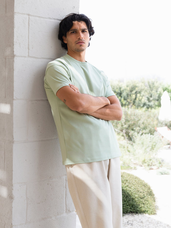 Conrad Relaxed Anchor T-Shirt - Mint Green