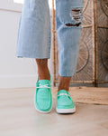 Corkys Kayak 2 Slip On - Neon Mint Green FINAL SALE  Corkys Footwear