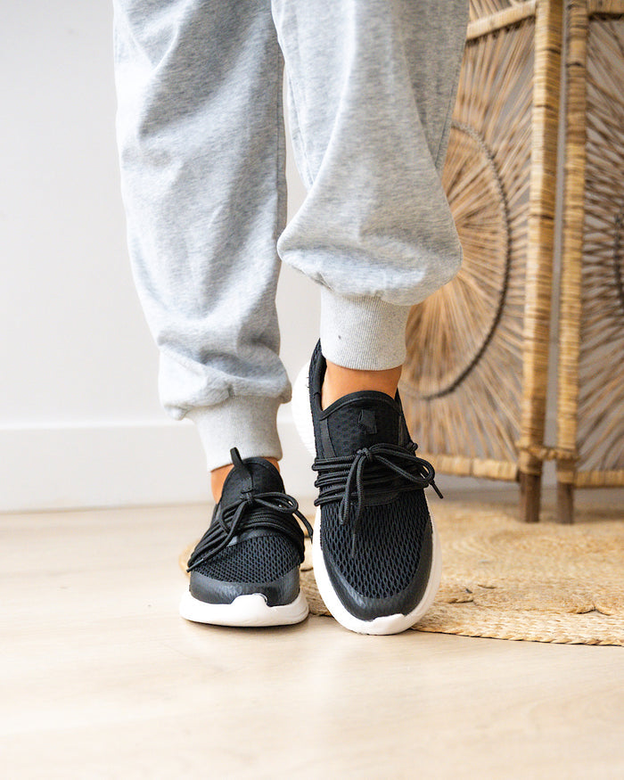 Corkys Soft Serve Sneakers - Black  Corkys Footwear