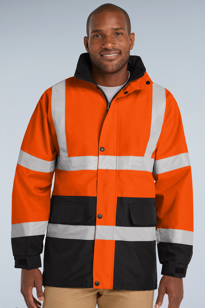 CornerStone® - ANSI 107 Class 3 Waterproof Parka | CSJ24 - The Lemon Print & Design Studio