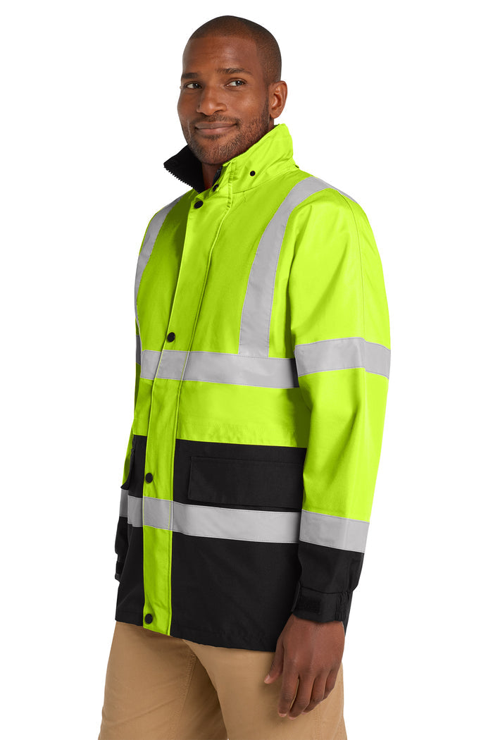 CornerStone® - ANSI 107 Class 3 Waterproof Parka | CSJ24 - The Lemon Print & Design Studio