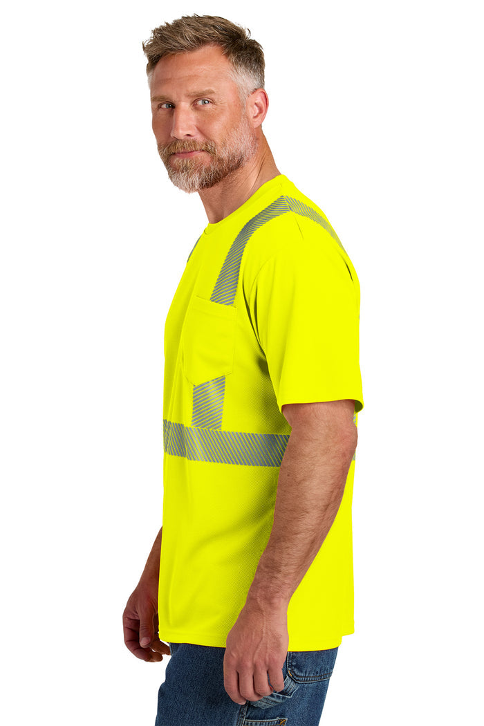CornerStone® ANSI 107 Class 2 Segmented Tape Tee| CS204 - The Lemon Print & Design Studio