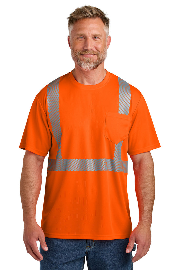 CornerStone® ANSI 107 Class 2 Segmented Tape Tee| CS204 - The Lemon Print & Design Studio