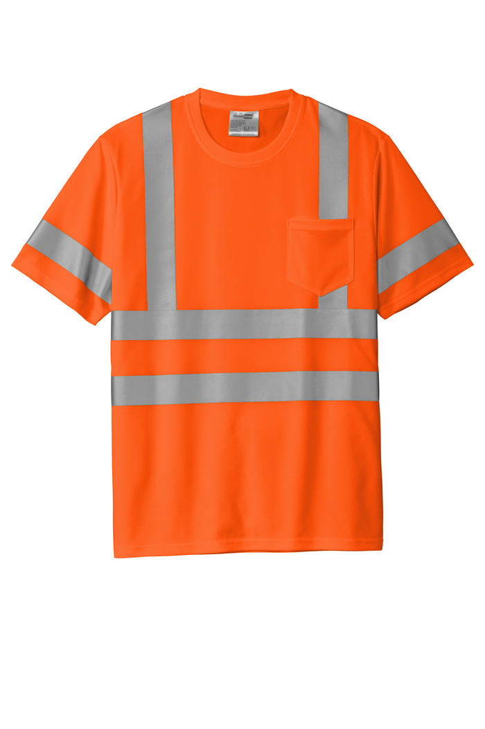 CornerStone® ANSI 107 Class 3 Mesh Tee | CS202 - The Lemon Print & Design Studio