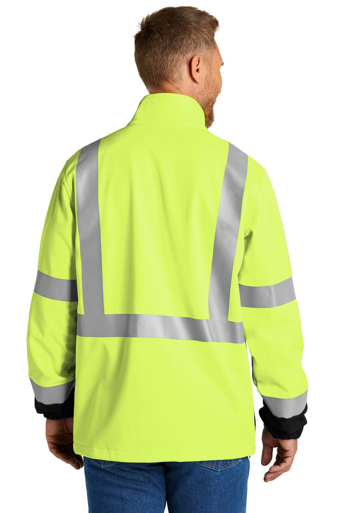 CornerStone® ANSI 107 Class 3 Soft Shell Jacket | CSJ503 - The Lemon Print & Design Studio