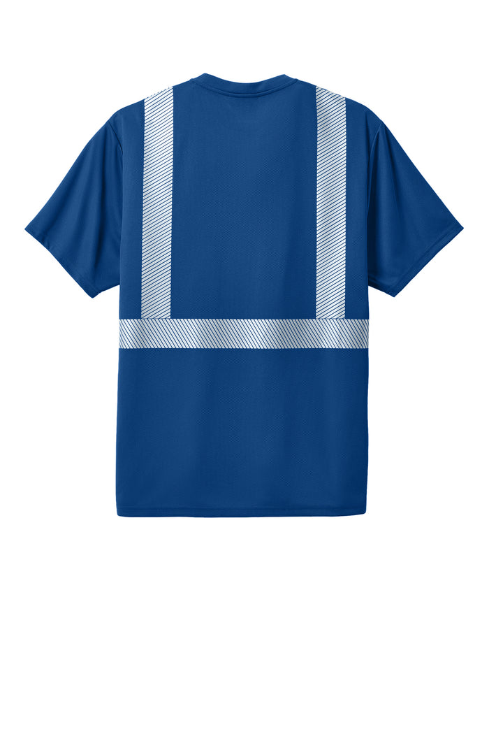 CornerStone® Enhanced Visibility Segmented Tape Tee| CS206 - The Lemon Print & Design Studio