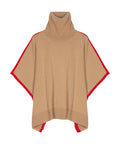 Cozy Cowl Pullover in camel heather