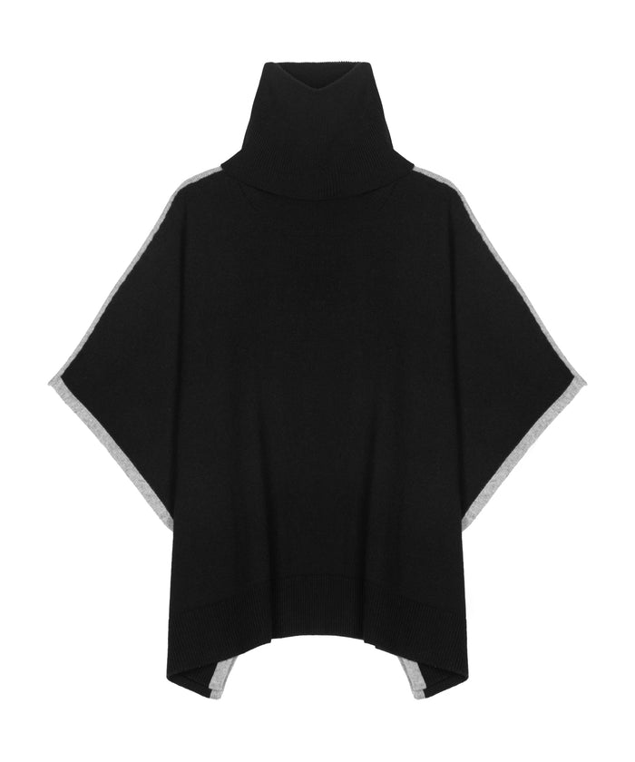 Cozy Cowl Pullover in black