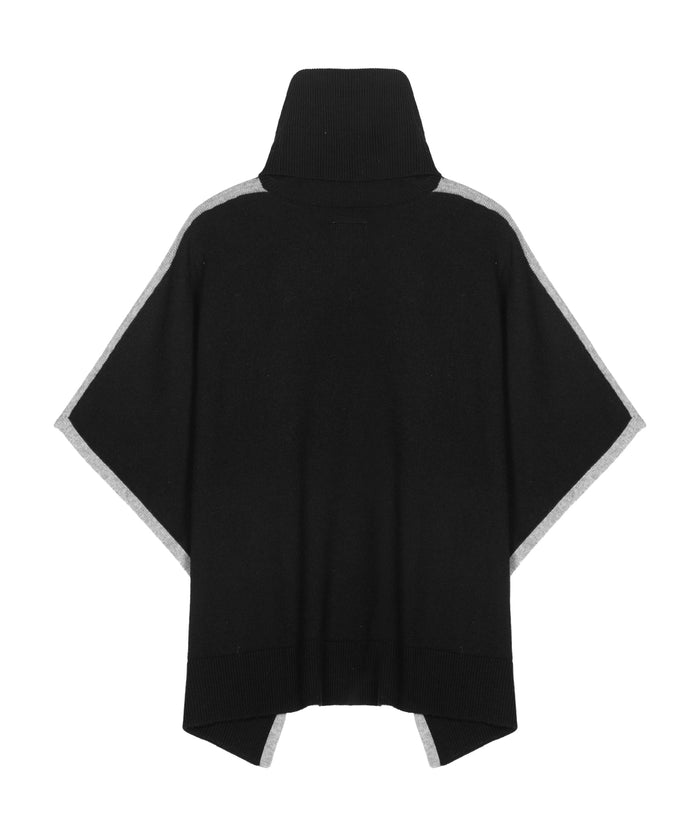 Cozy Cowl Pullover in black