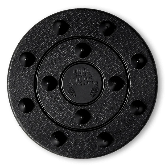 Crab Grab Grip Disk Stomp Pad black pure boardshopCrab Grab Grip Disk Stomp Pad