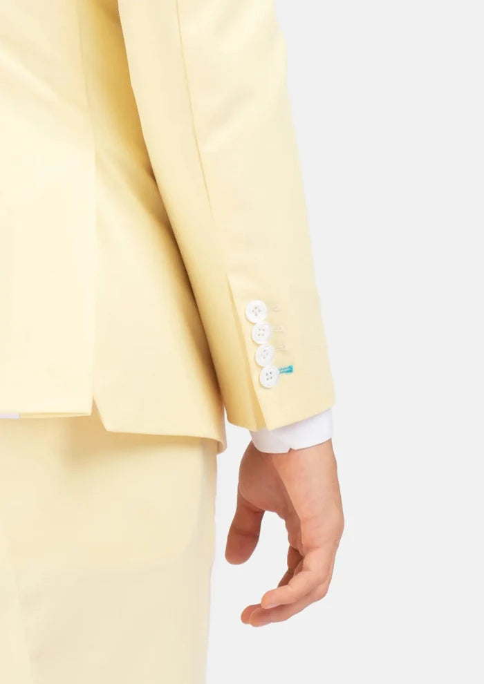 Waverly Cream Stretch Suit - SARTORO