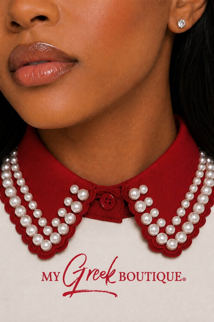 Crimson Pearl Collar