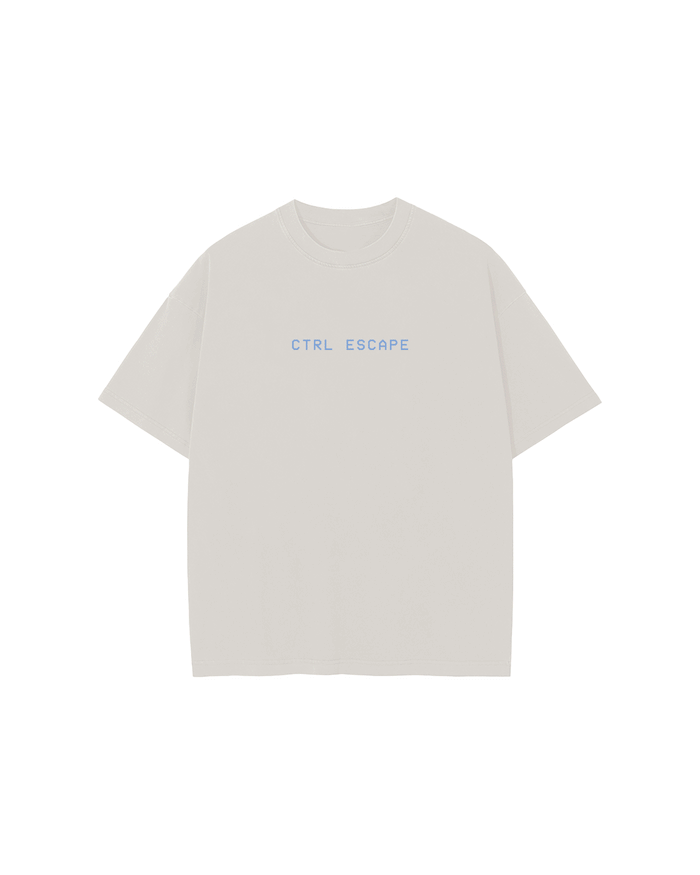 CTRL ESCAPE (Cream) Tee