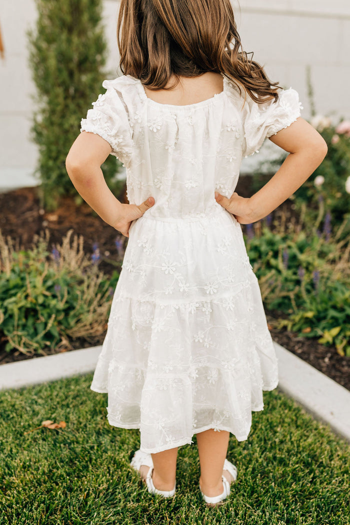 girl in white dress