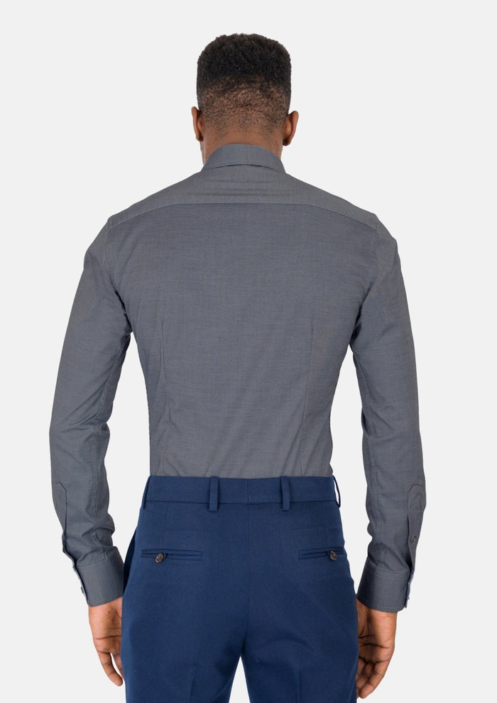 Dark Grey Ultrasoft Bamboo Shirt - SARTORO
