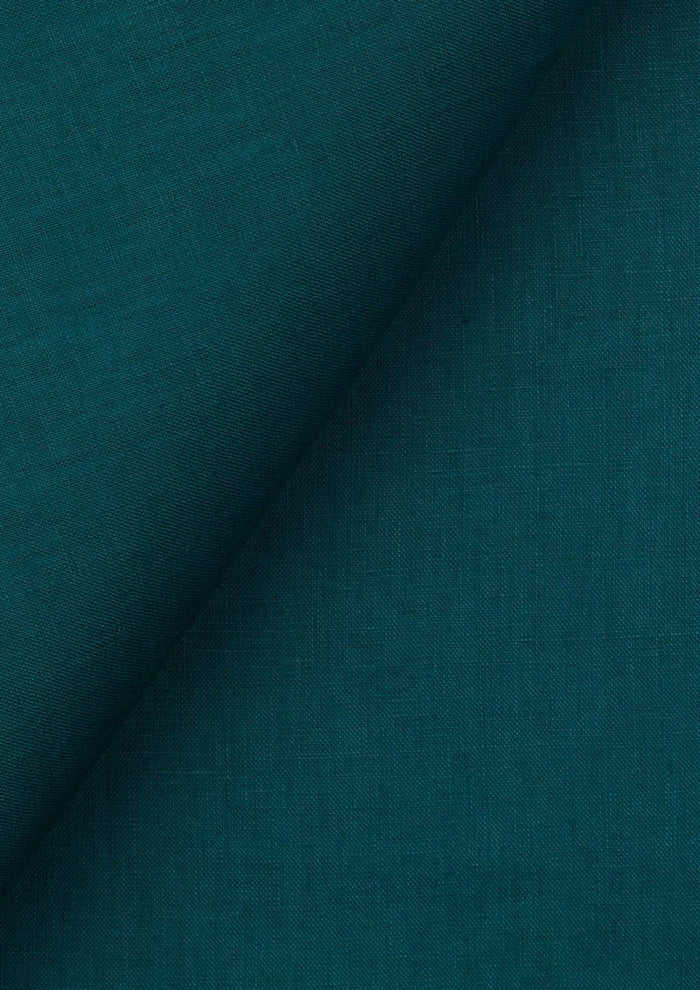 Deep Teal Linen Pants - SARTORO