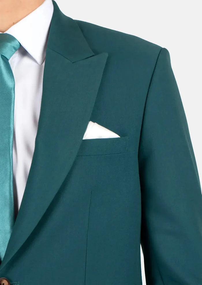 Diamantia Teal Stretch Jacket
