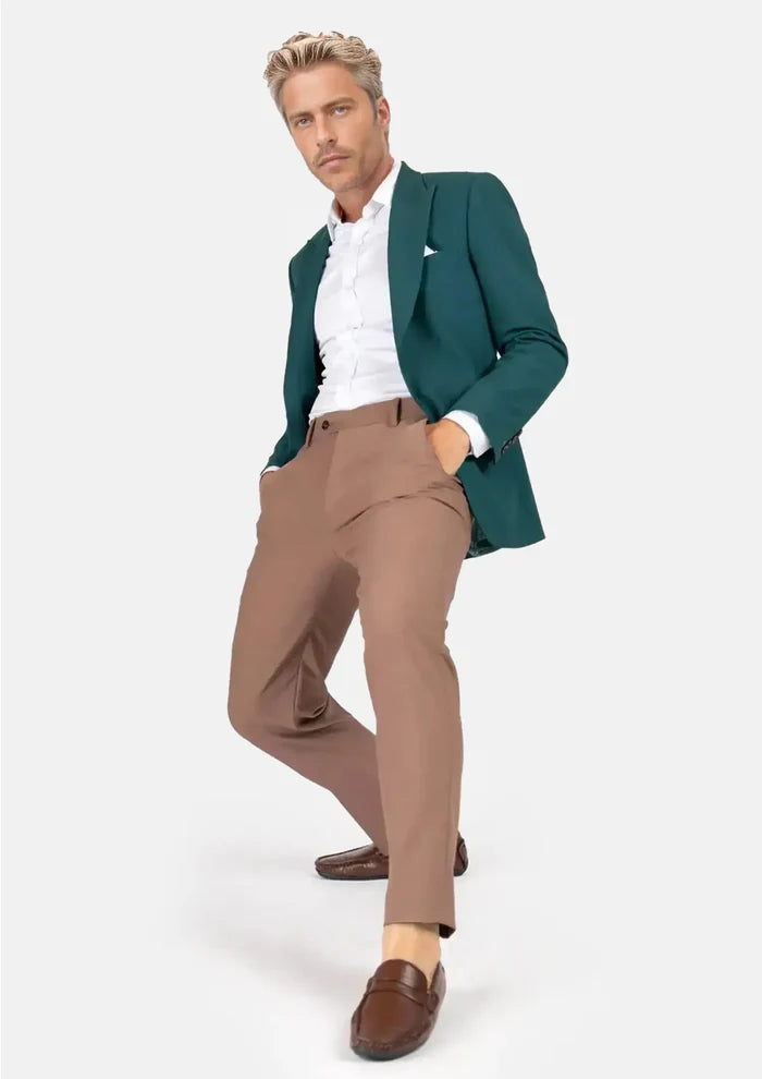 Diamantia Teal Stretch Jacket