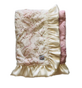 Double Plush Blanket-Rosewater Owl