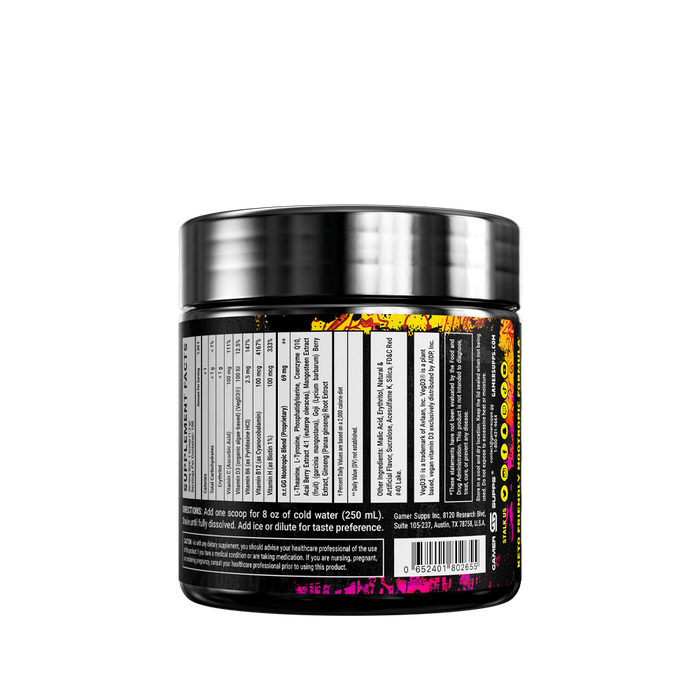Dragonfruit Punch Caffeine Free - 100 Servings - Gamer Supps