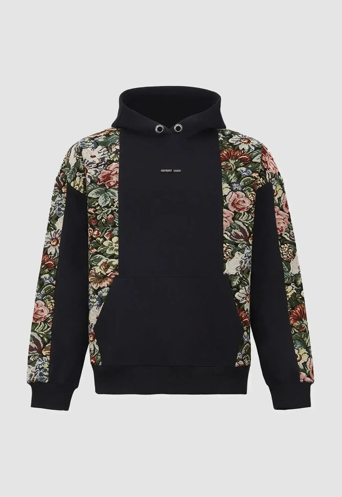 Eden Jacquard Panel Hoodie Women