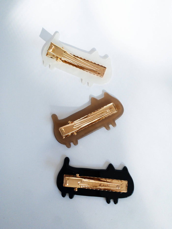 Eggy Cakes - Meow Crew Cat Hair Clips (3 Pack)