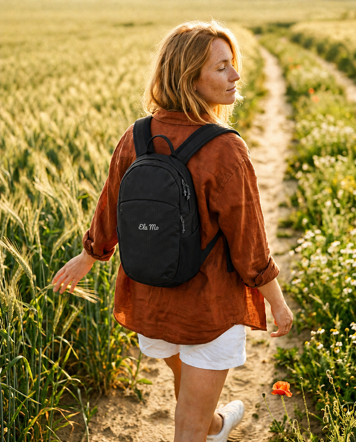 Ela Mo™ Active Duo Rucksack + Hip Bag | Black