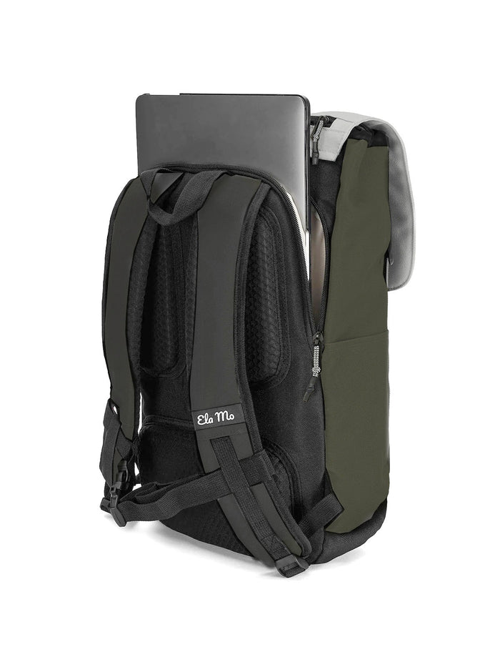 Ela Mo™ Everywhere Rucksack | (Coated) Olive