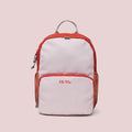 Ela Mo™ Kinderrucksack (3-6 Jahre) | Cotton Candy. Der Rucksack in Rosafarben auf hellrosa Hintergrund.