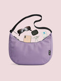 Ela Mo™ Moon Bag | Coated Edition Fuchsie