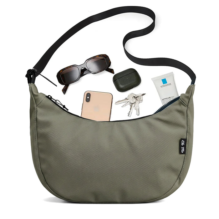 Ela Mo™ Moon Bag | Olive