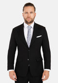 Ellis Black Linen Blend Suit - SARTORO
