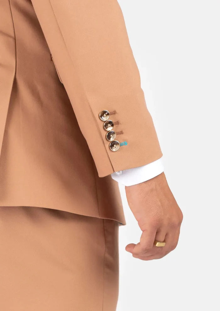 Ellis Camel Stretch Jacket - SARTORO